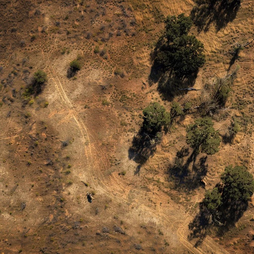 a dynamic aerial view captures a thrilling helicopter hog hunt in the rugged texan landscape, showcasing the intensity and excitement of the hunt against the vibrant, open terrain below.